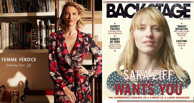 Supermodel Sara Ziff Femme Feroce