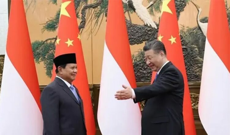Prabowo Subianto PM Xi Jinping
